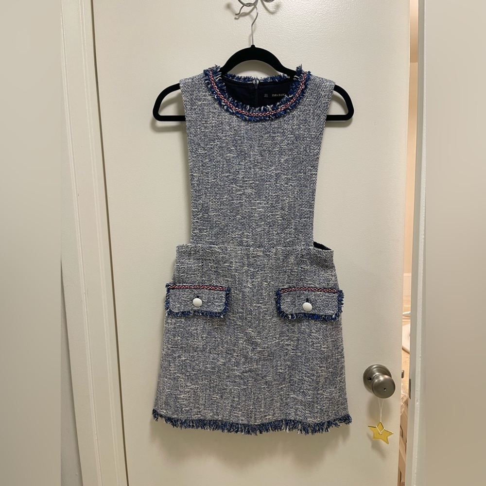 Tweed Zara Dress - Size Small